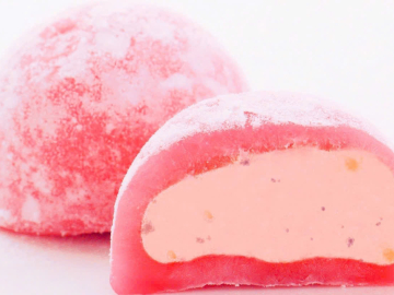 Bánh Mochi Dâu Tây