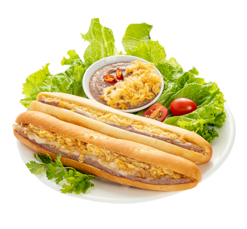 Bánh Mì Que Pate Chà Bông